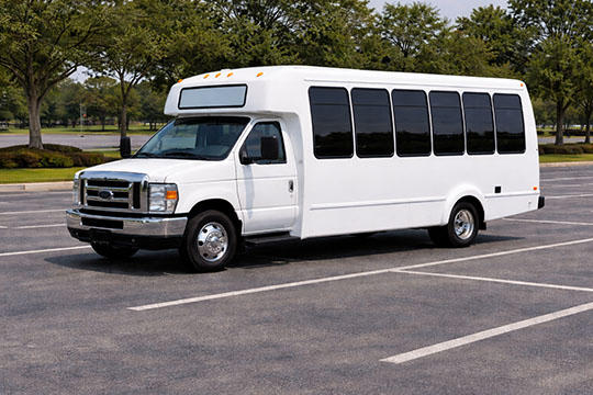 20-passenger minibus available for charter in Quincy, MA